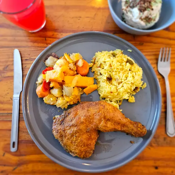 Camp Zenith lunch