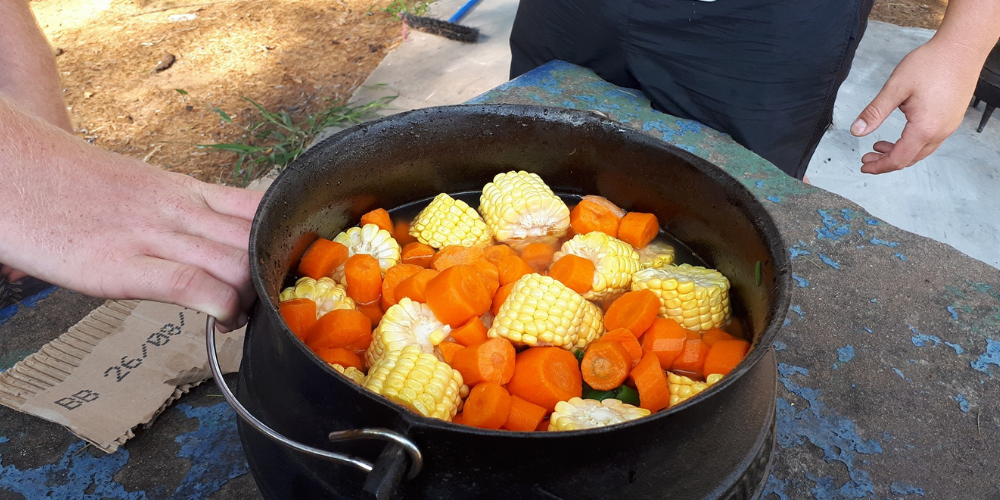 Self catering at Camp Zenith