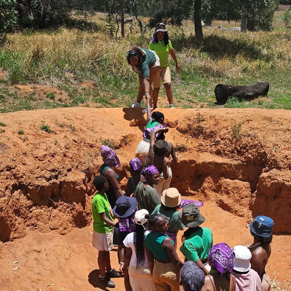 Purposeful activities on church camps at Camp Zenith